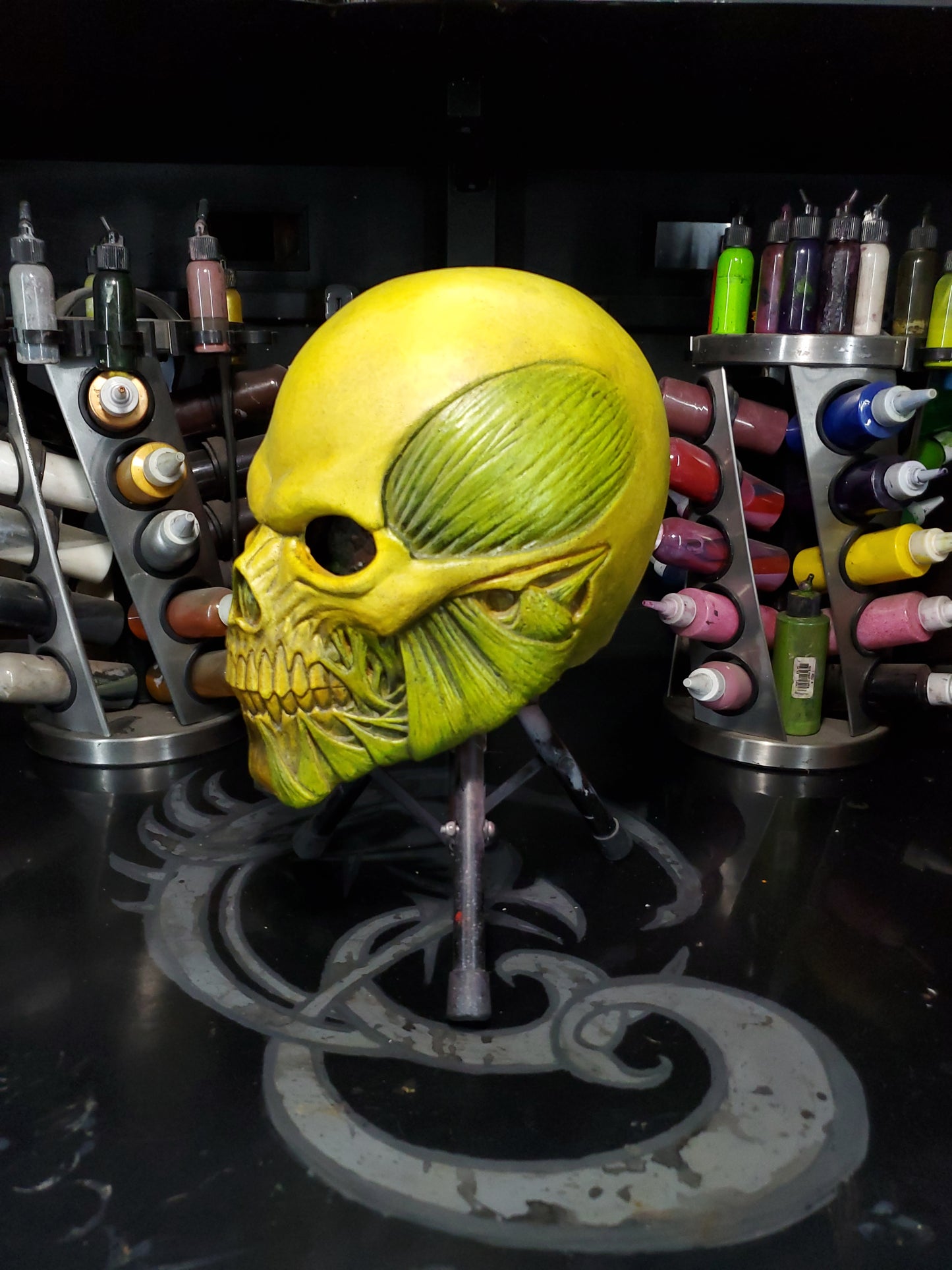 The Resurrected Green Skull