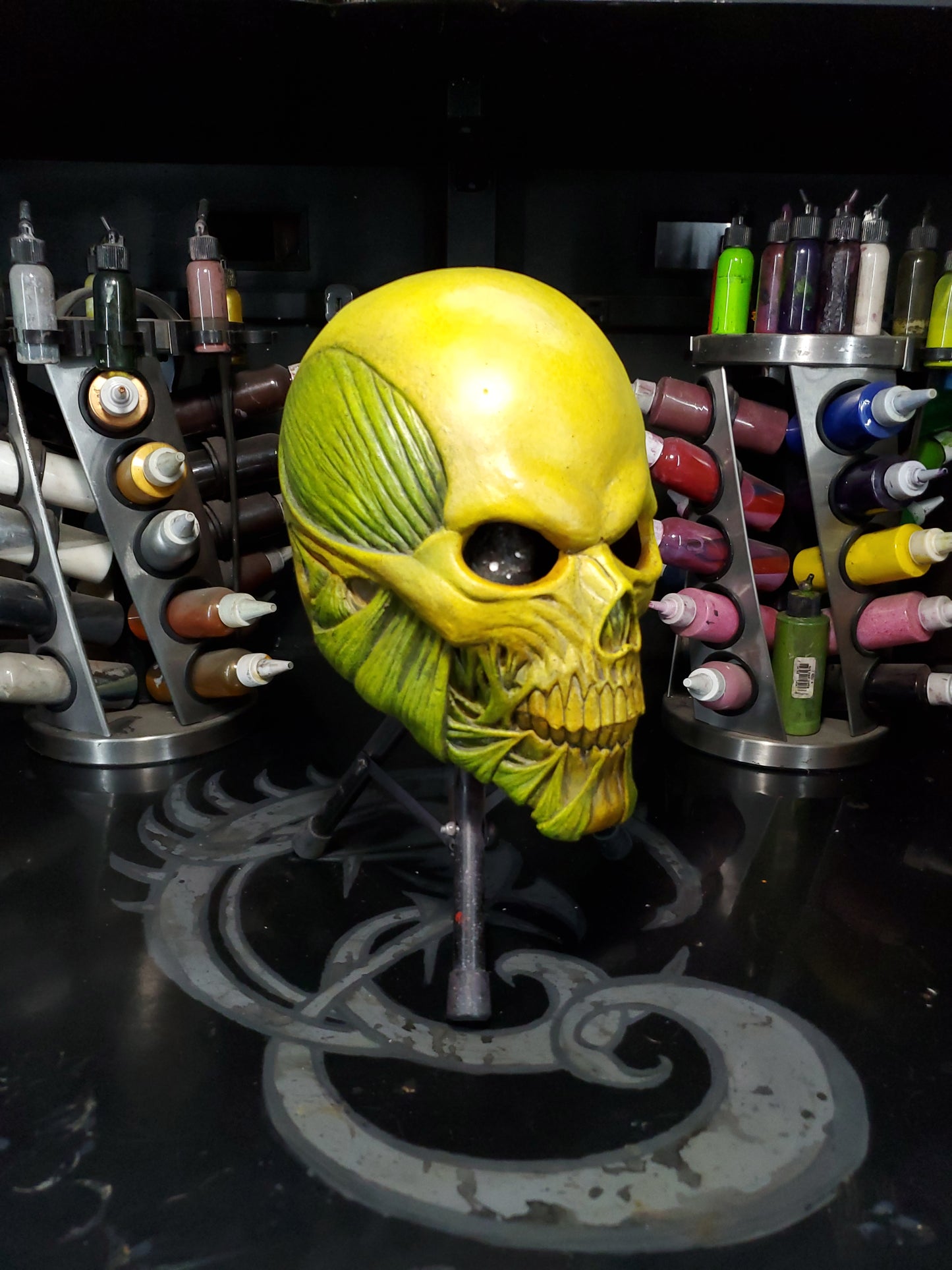 The Resurrected Green Skull