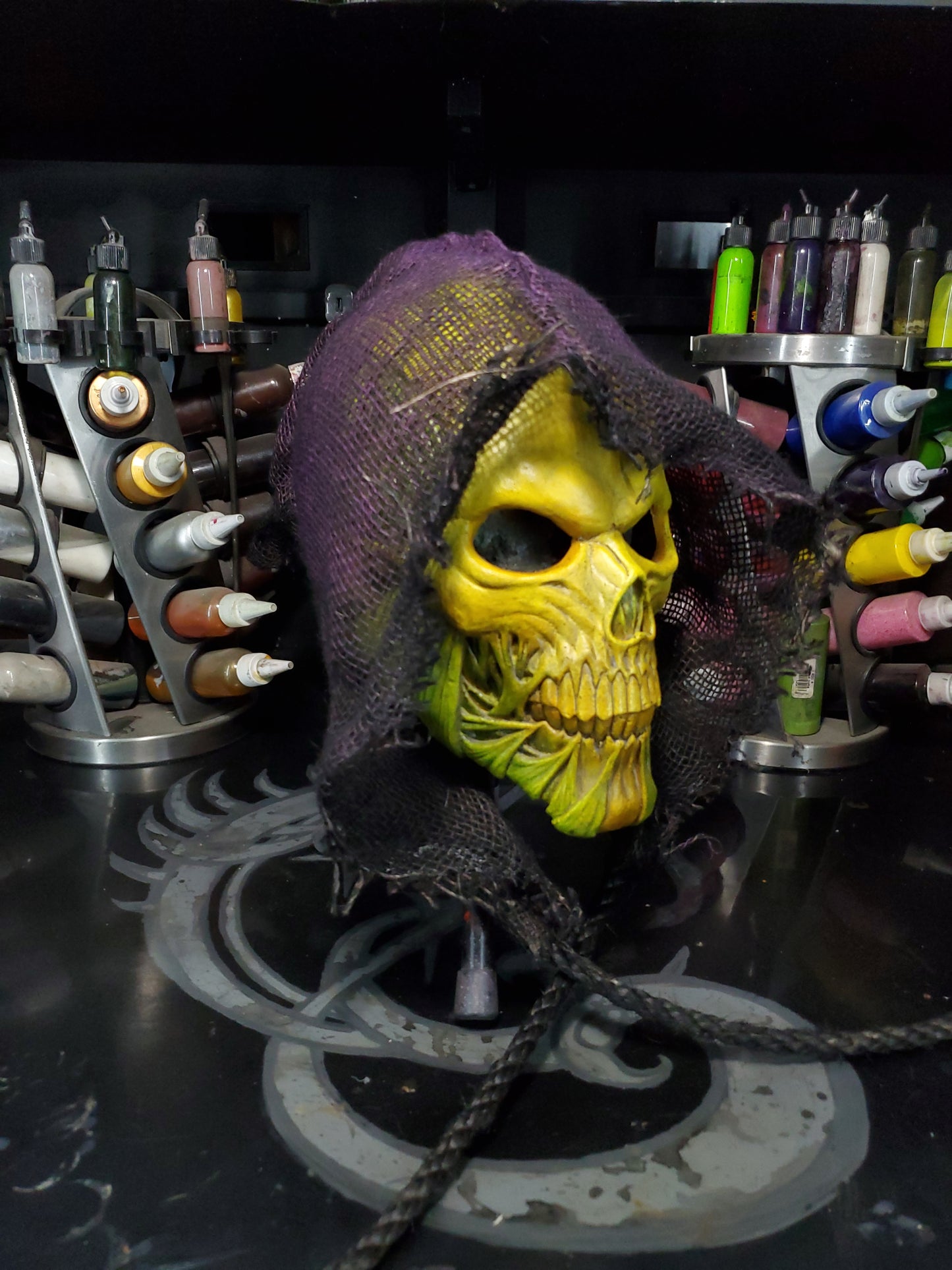 The Resurrected Green Skull